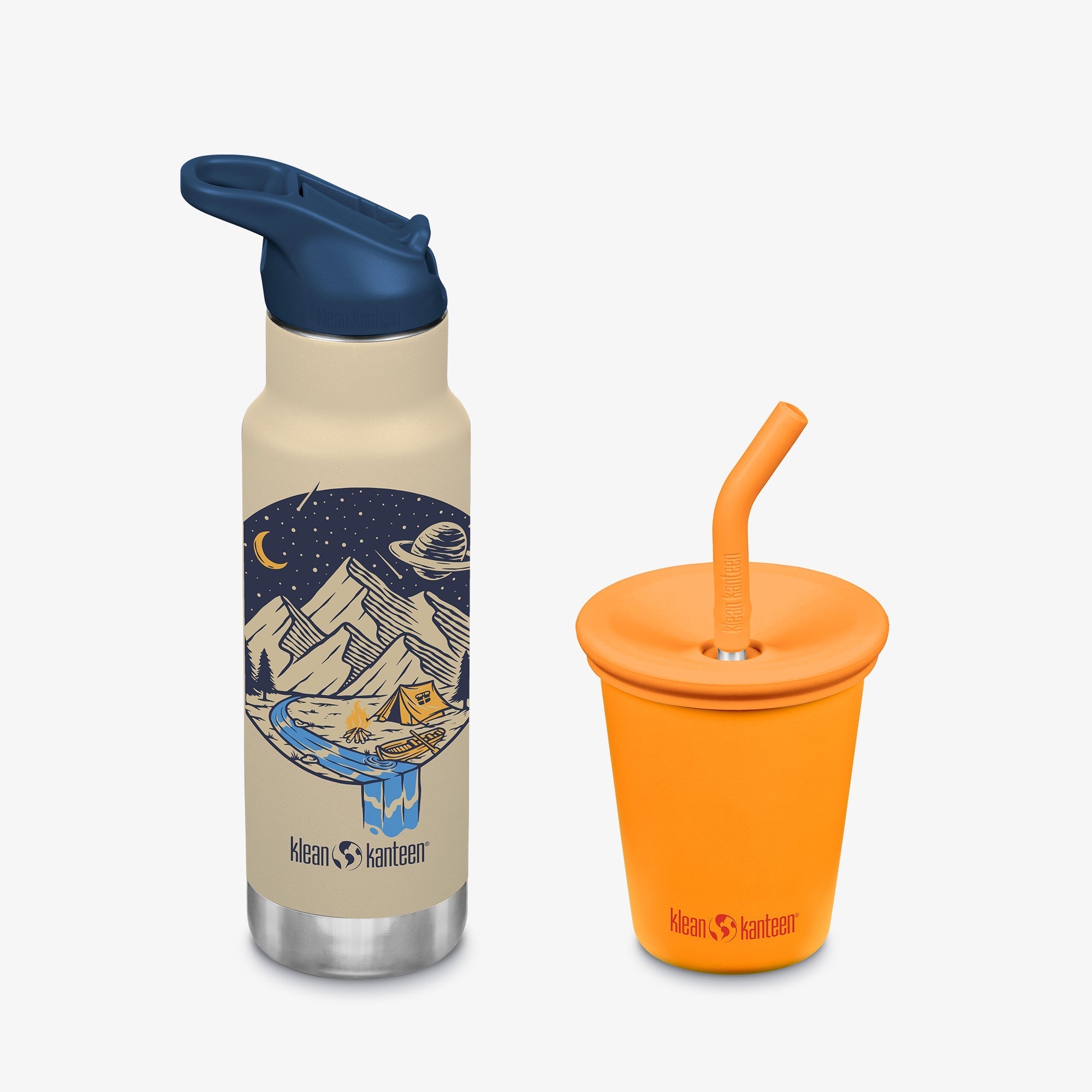 Kid's Sippy Cup and Water Bottle Set