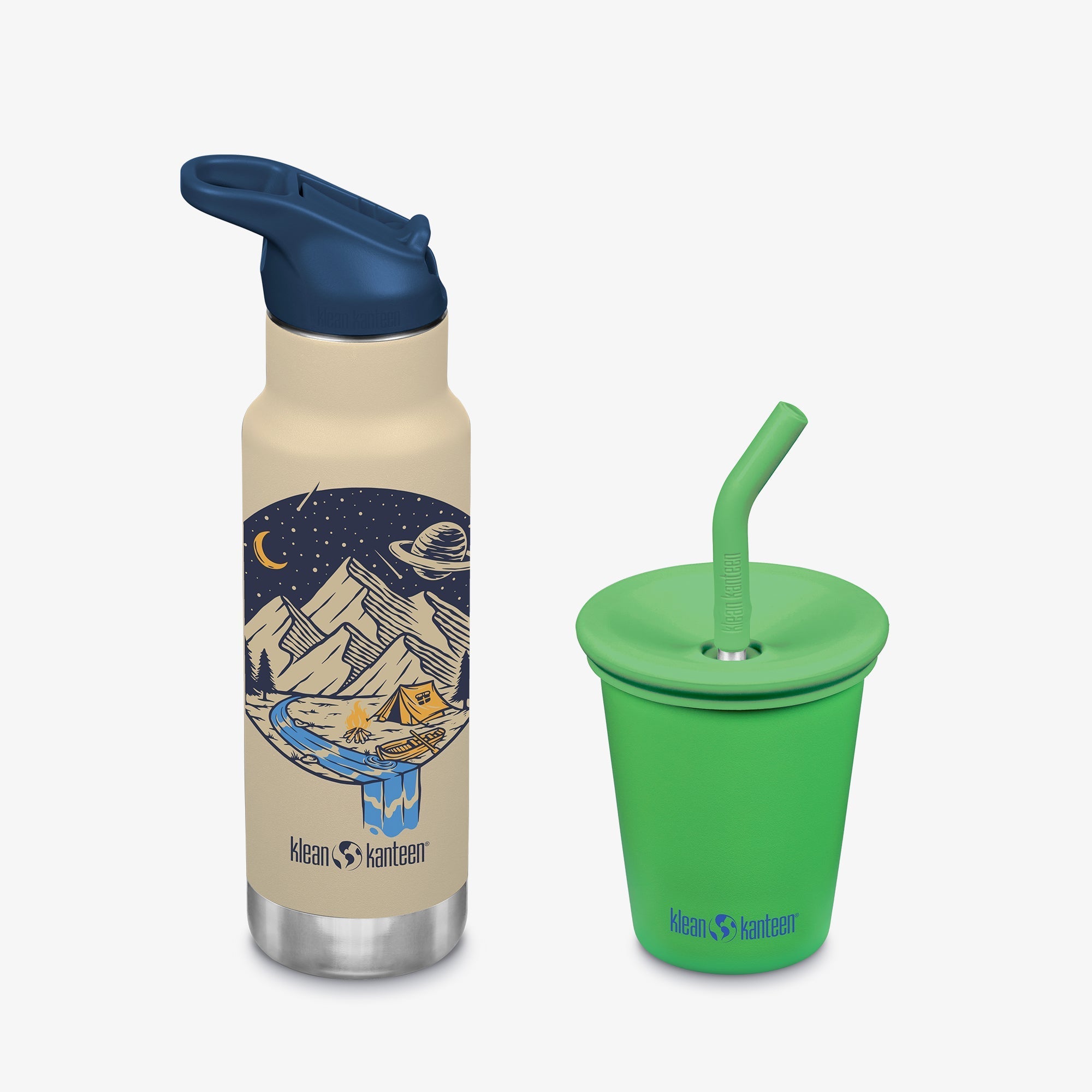 Kid's Sippy Cup and Water Bottle Set