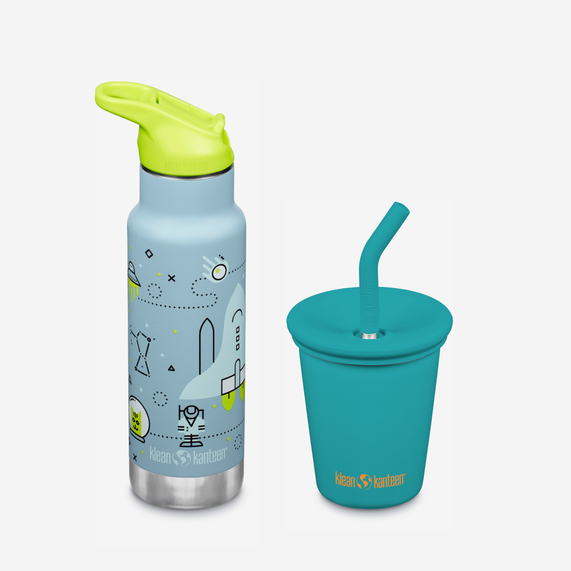 Kid's Sippy Cup and Water Bottle Set