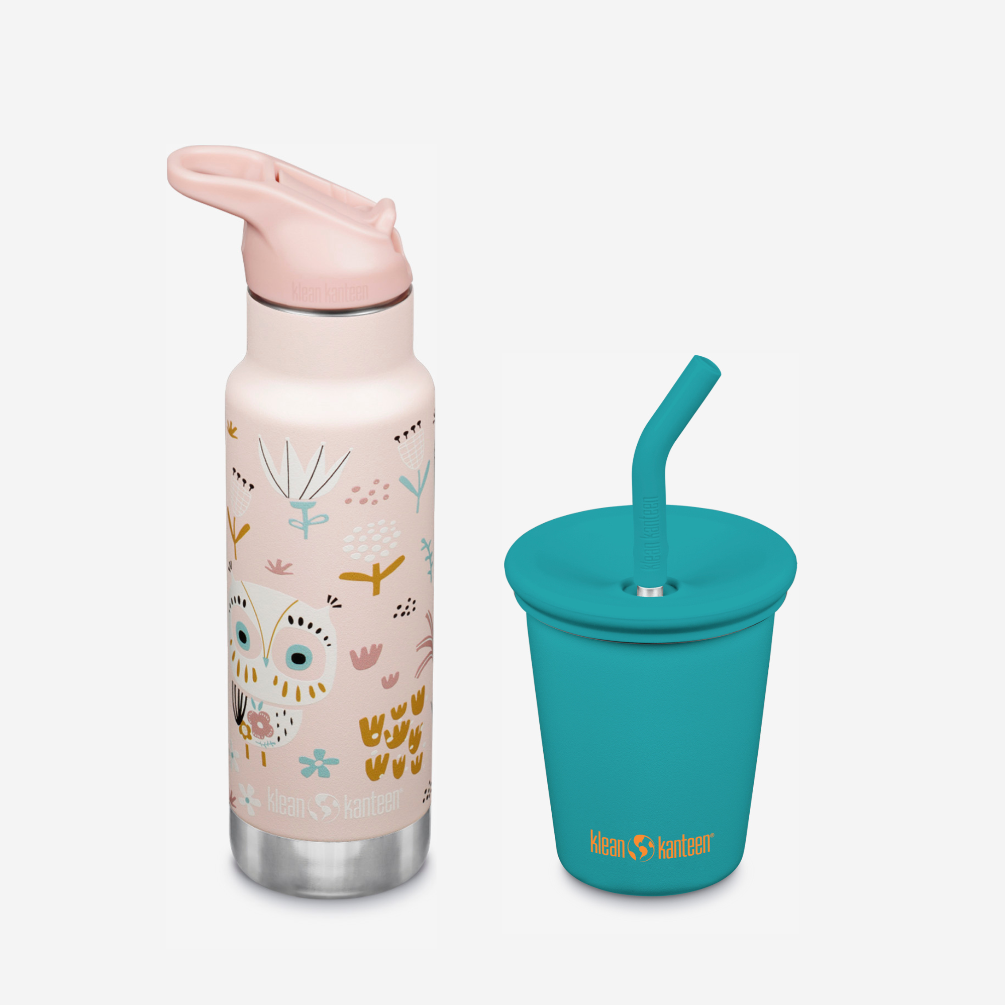 Kid's Sippy Cup and Water Bottle Set