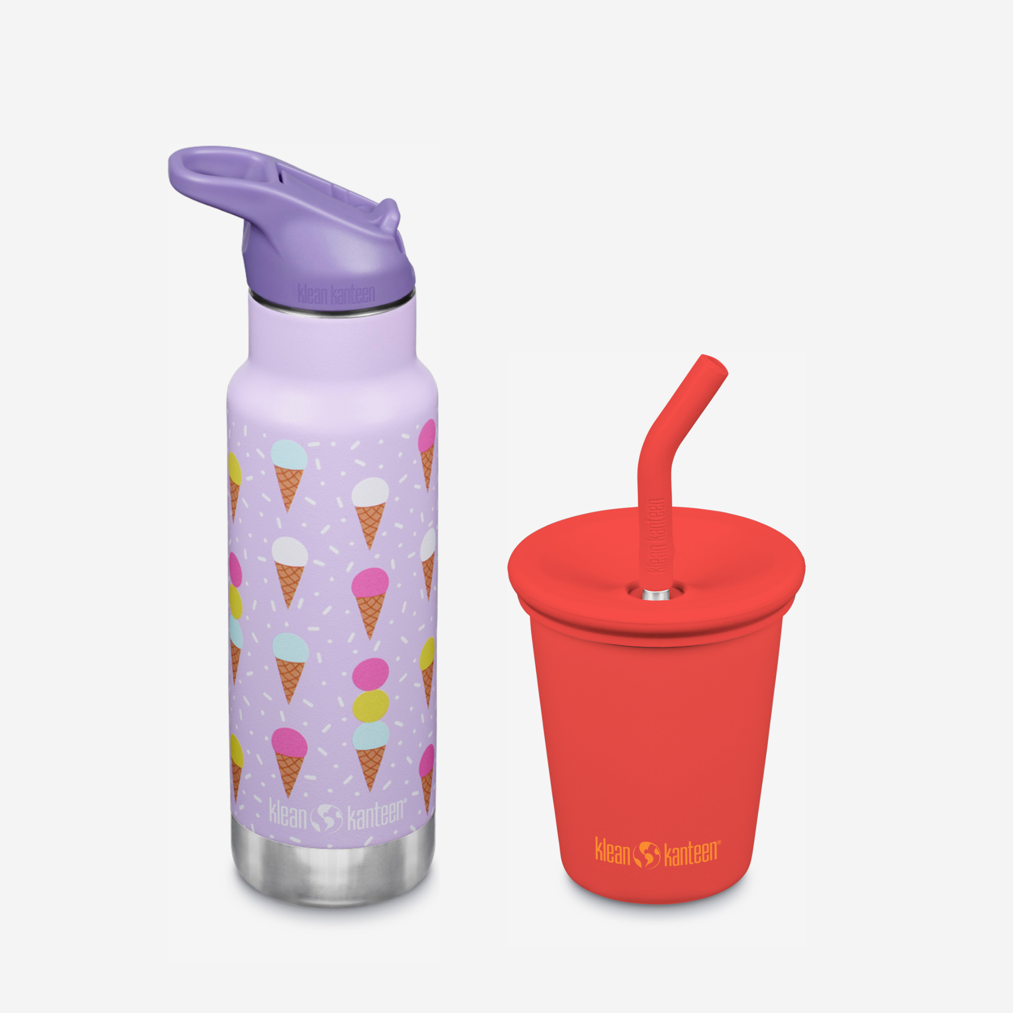 Kid's Sippy Cup and Water Bottle Set