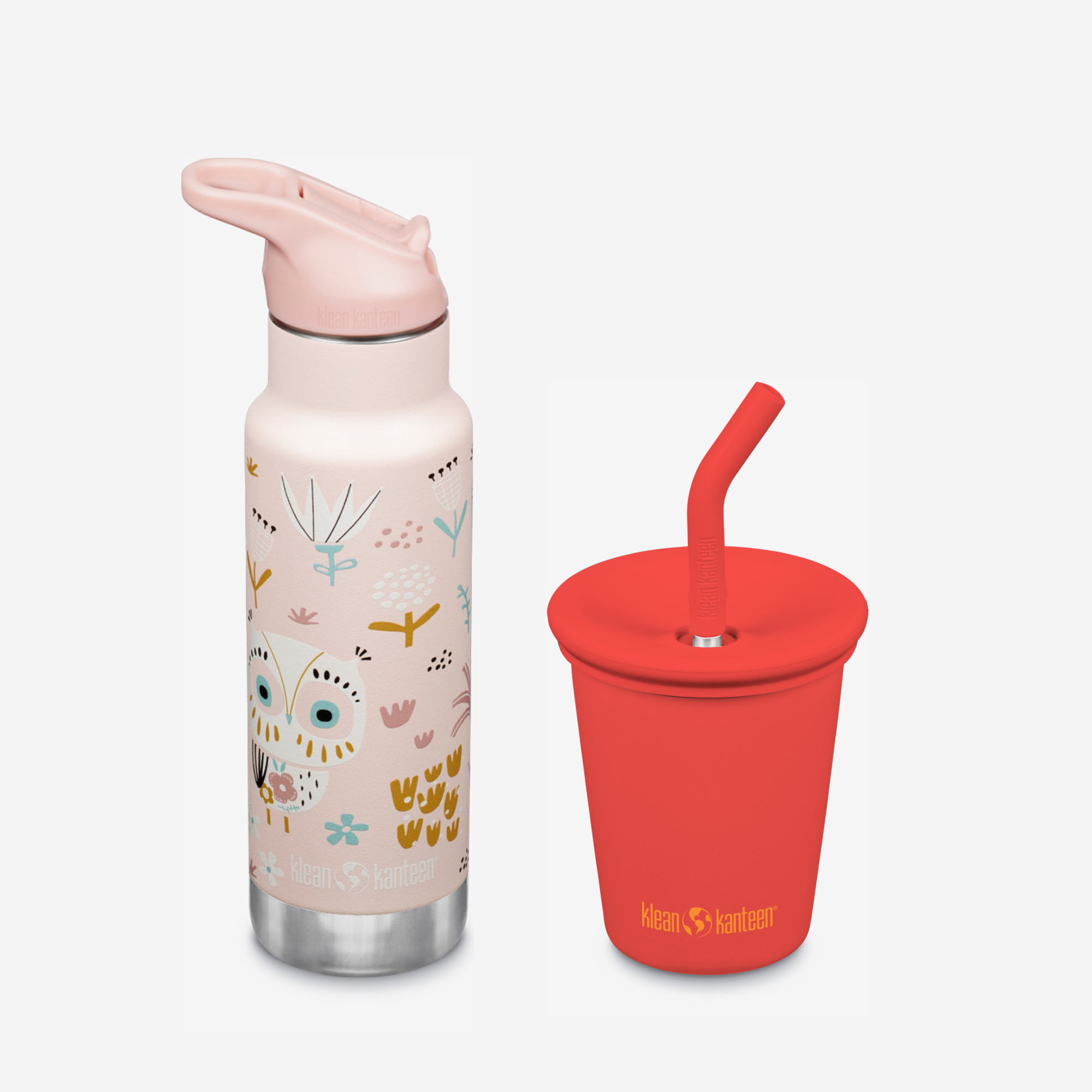 Kid's Sippy Cup and Water Bottle Set