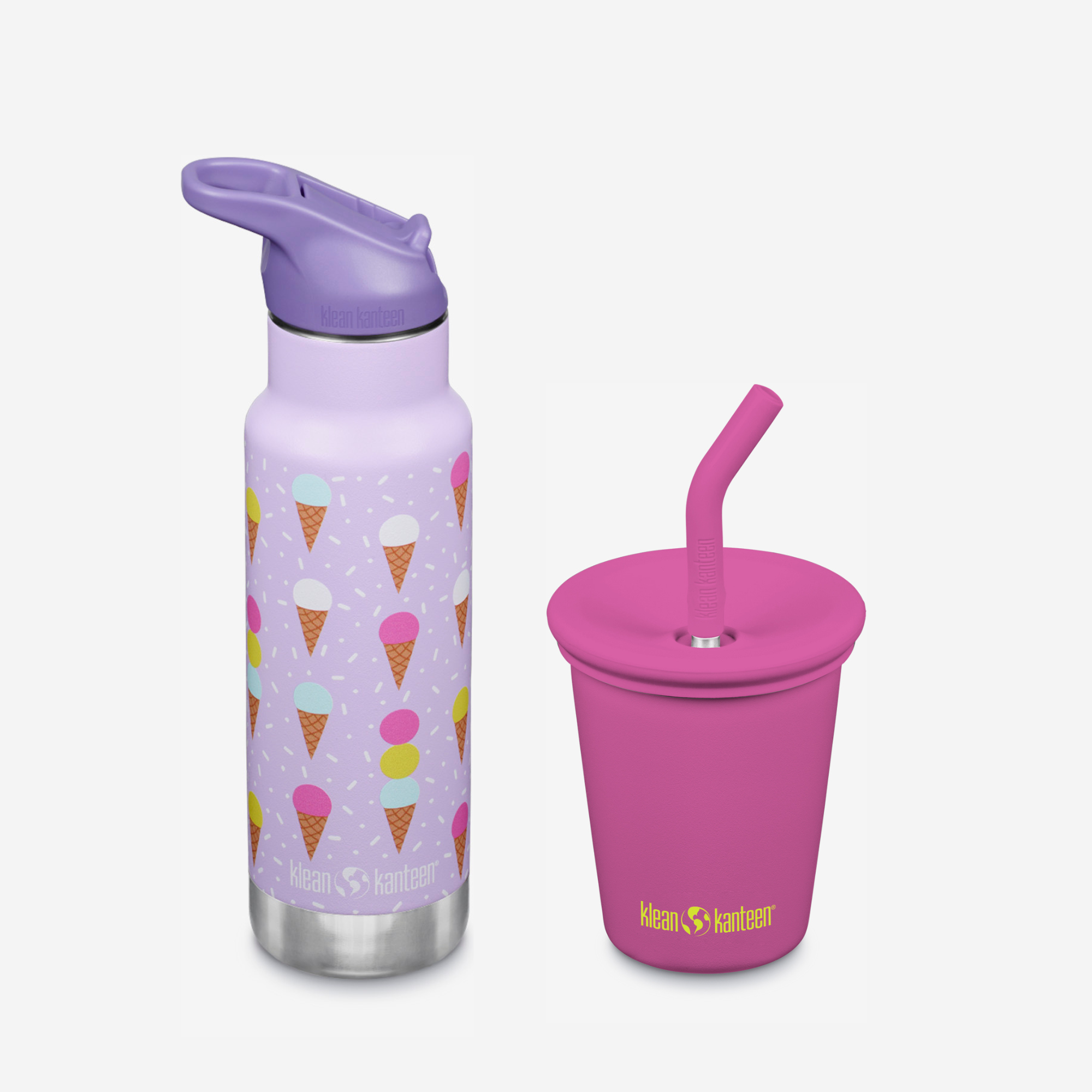 Kid's Sippy Cup and Water Bottle Set
