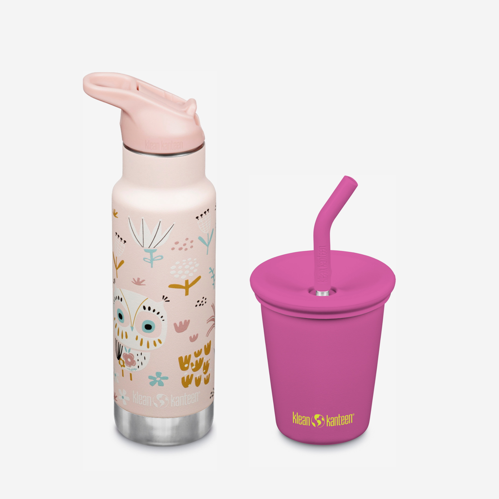 Kid's Sippy Cup and Water Bottle Set